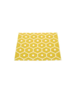Pappelina Teppich - Honey / Mustard 70 x 60 cm