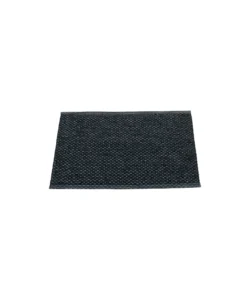 Pappelina Teppich - Svea Black metallic