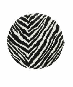 Artek Sitzkissen - Stool 60 Sitzkissen im Zebramuster von Alvar Aalto