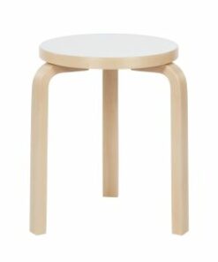 artek Hocker - Stool 60 weiß Linolium