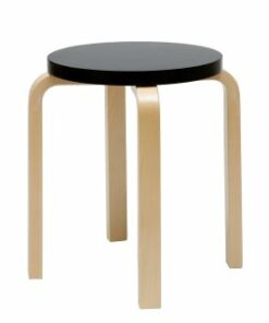 artek Hocker - Stool E60 birke-schwarz