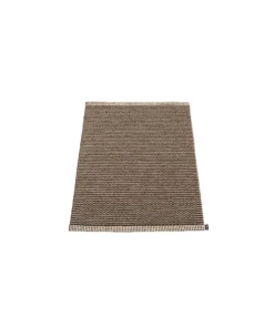 Pappelina Teppich - Mono / Dark Brown
