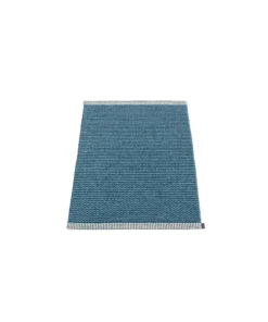 Pappelina Teppich - Mono / Ocean Blue