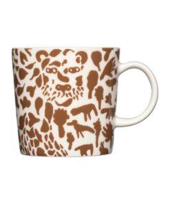iittala - Oiva Toikka Becher Cheetah braun