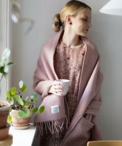 Lapuan Kankurit Taschenschal - Uni dusty rose