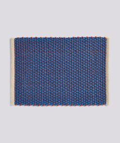 HAY Tür-/Fußmatte - 50 x 70 cm blau