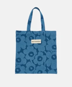 Marimekko Beutel / Stofftasche - Vankka Denim Unikko