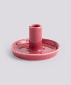 HAY Kerzenständer - Disc x small slim - berry