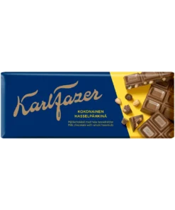 Fazer - Karl Fazer Schokoladentafel / Milchschokolade mit Haselnüssen (15 %) 180g