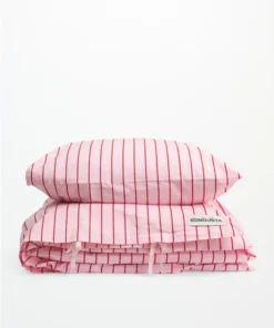 Bongusta Bettwäsche - Perkal Bettbezug baby pink & ski patrol