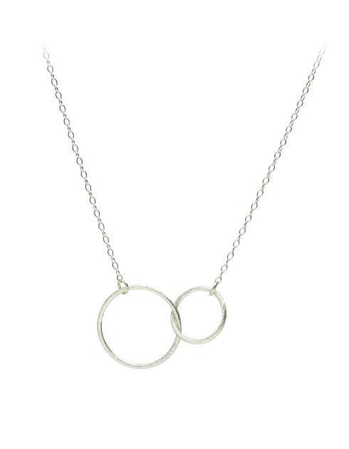 Double Plain Silber