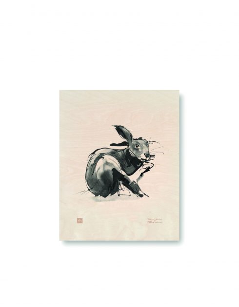 Hare-Plywood-Poster-Teemu-Järvi-Illustrations