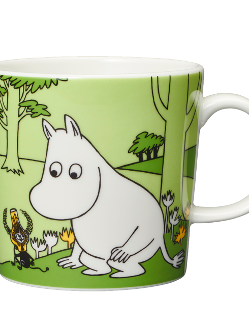 Moomin Mug Moomintrll grassgreen