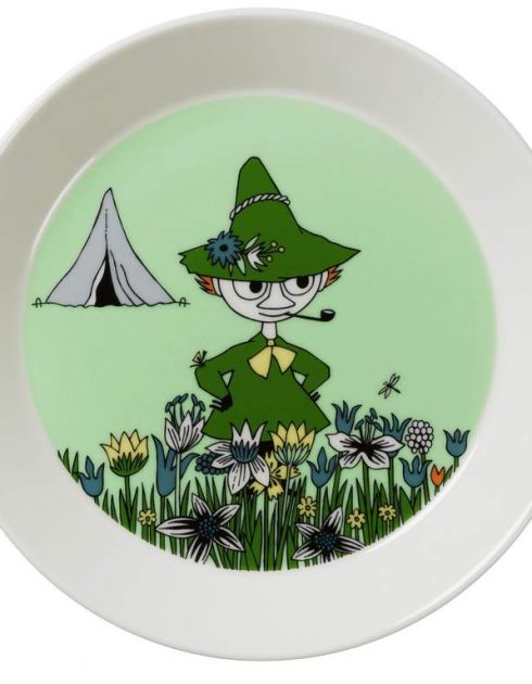 Snufkin Teller grün