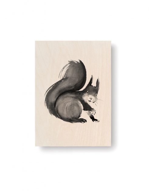 Squirrel-Plywood-Art-Card-Teemu-Järvi