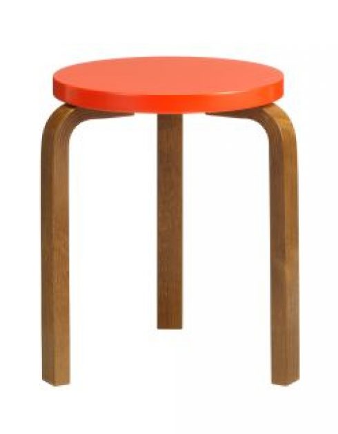 Stool-60-walnut-stain-bright-red-lacquer_F-2243636