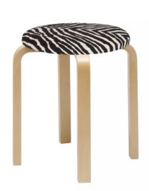 Stool-E60-birch-Zebra-upholstered-seat-1844619
