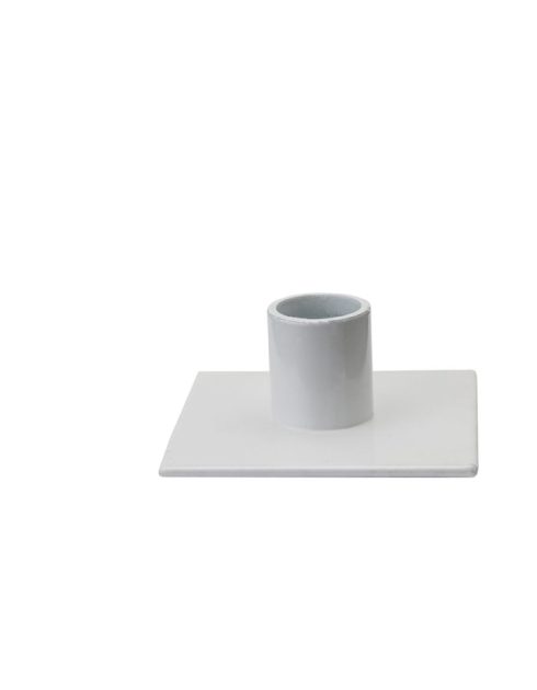 KUNSTINDUSTRIEN Kerzenhalter - The Square 2,3 cm white