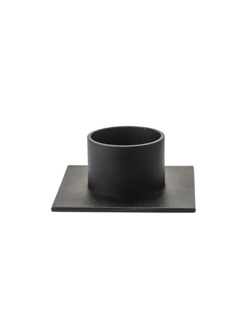 KUNSTINDUSTRIEN Kerzenhalter - The Square 4 cm black